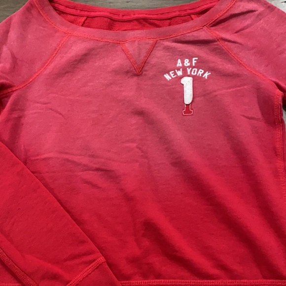 5 for $25 Abercrombie&fitch ombré sweatshirt top Y2K - Picture 2 of 7